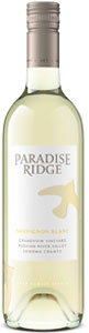 A bottle of Paradise Ridge sauvigonon blanc
