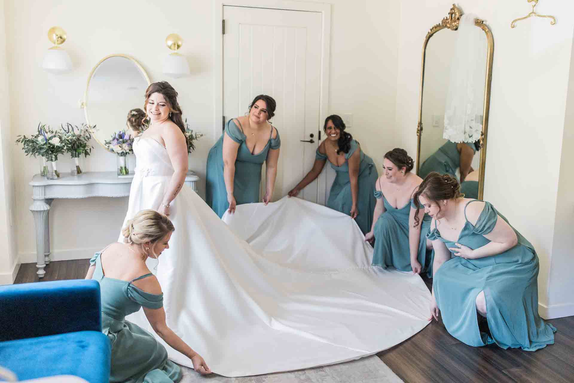 Bridal Suite with space to relax and enjoy.